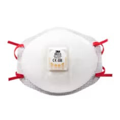3M™ Particulate Respirator, FFP3, Valved, 8833  (Request price)