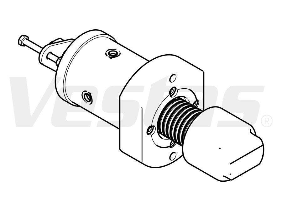 CYLINDER,HYDRAULIC,63 mm,50 mm,25 mm, Item: Vestas 10209190 (Request price)