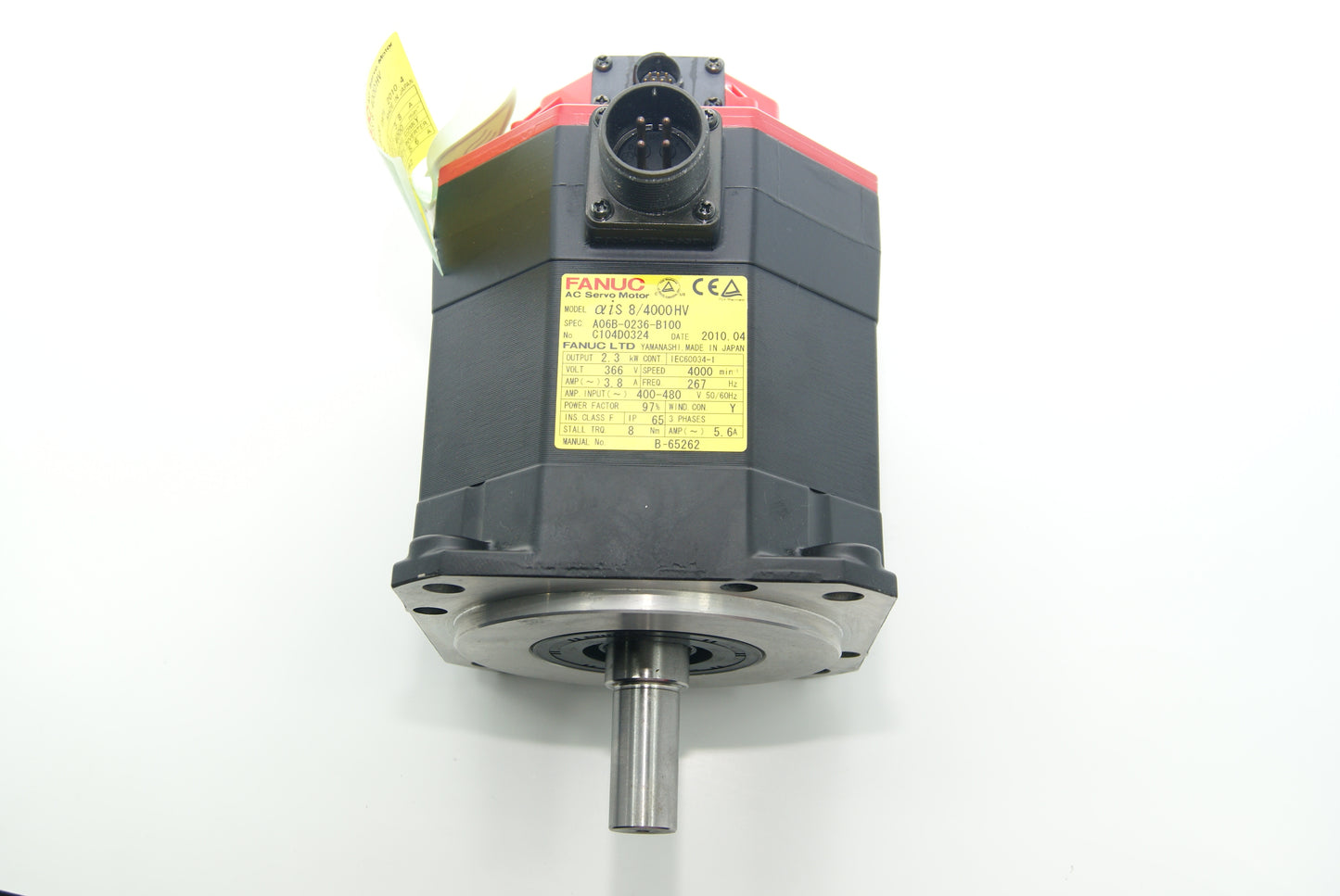 AC-SERVOMOTOR MDL AiS8/4000HV, ST, SLK, a1000 Fanuc