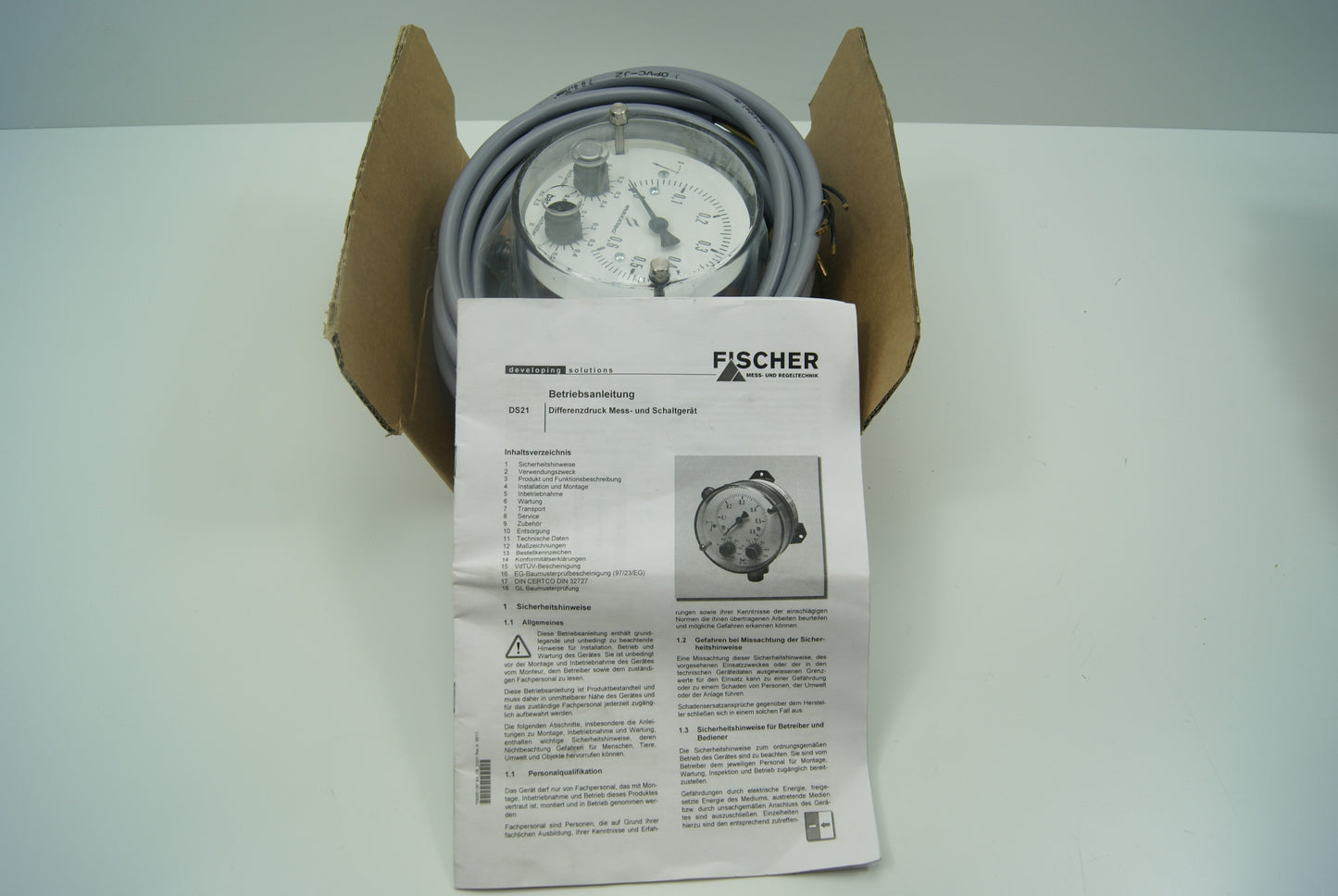 Fischer DS21 – Differential Pressure Switch  (Request price)