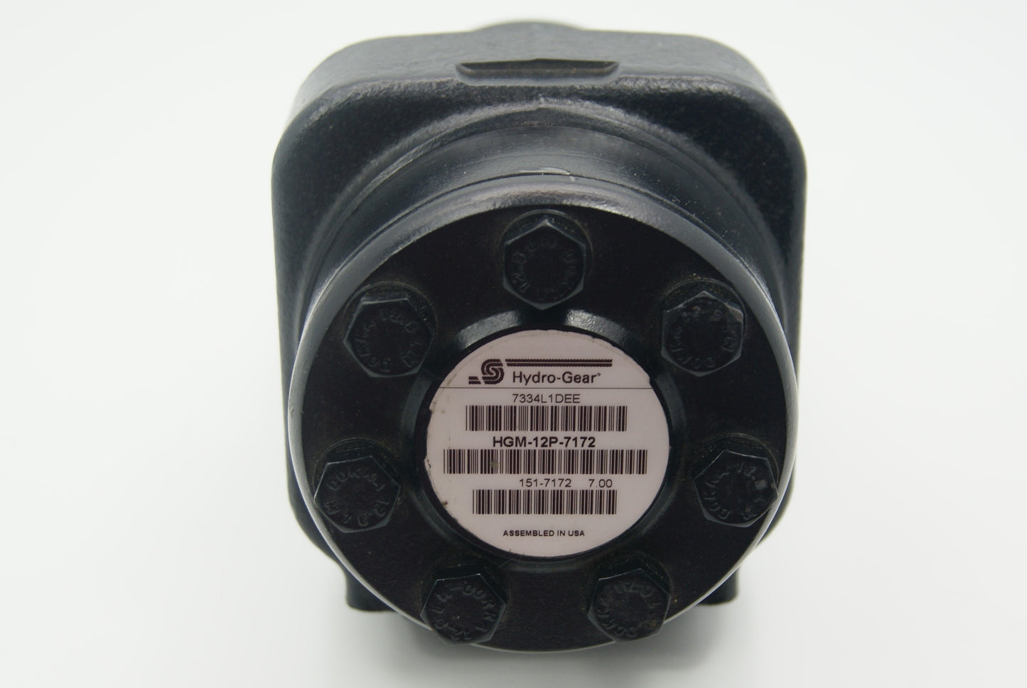 Hydro-Gear HGM-12P-7172 MOTOR; HYDRAULIC; HGM-P SERIES  (Request price)