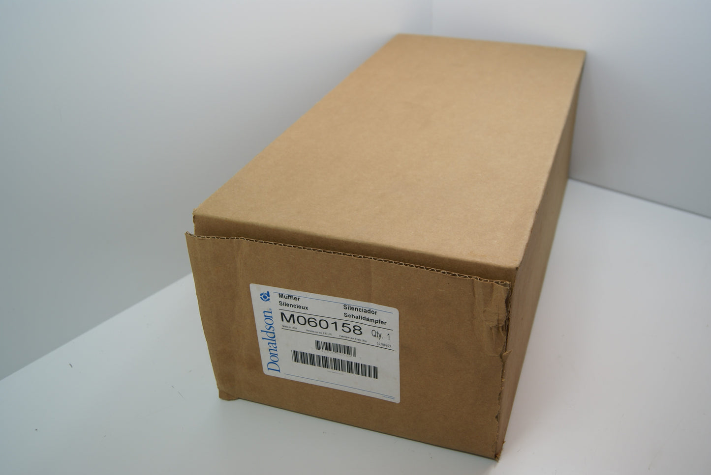 Donaldson M060158 Schalldämpfer, abgerundeter Stil 3