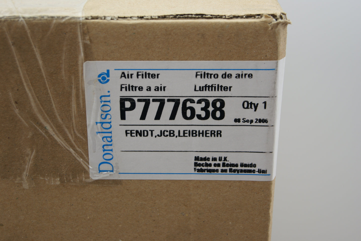 Donaldson P777638 LUFTFILTER, RADIALSEAL PRIMER