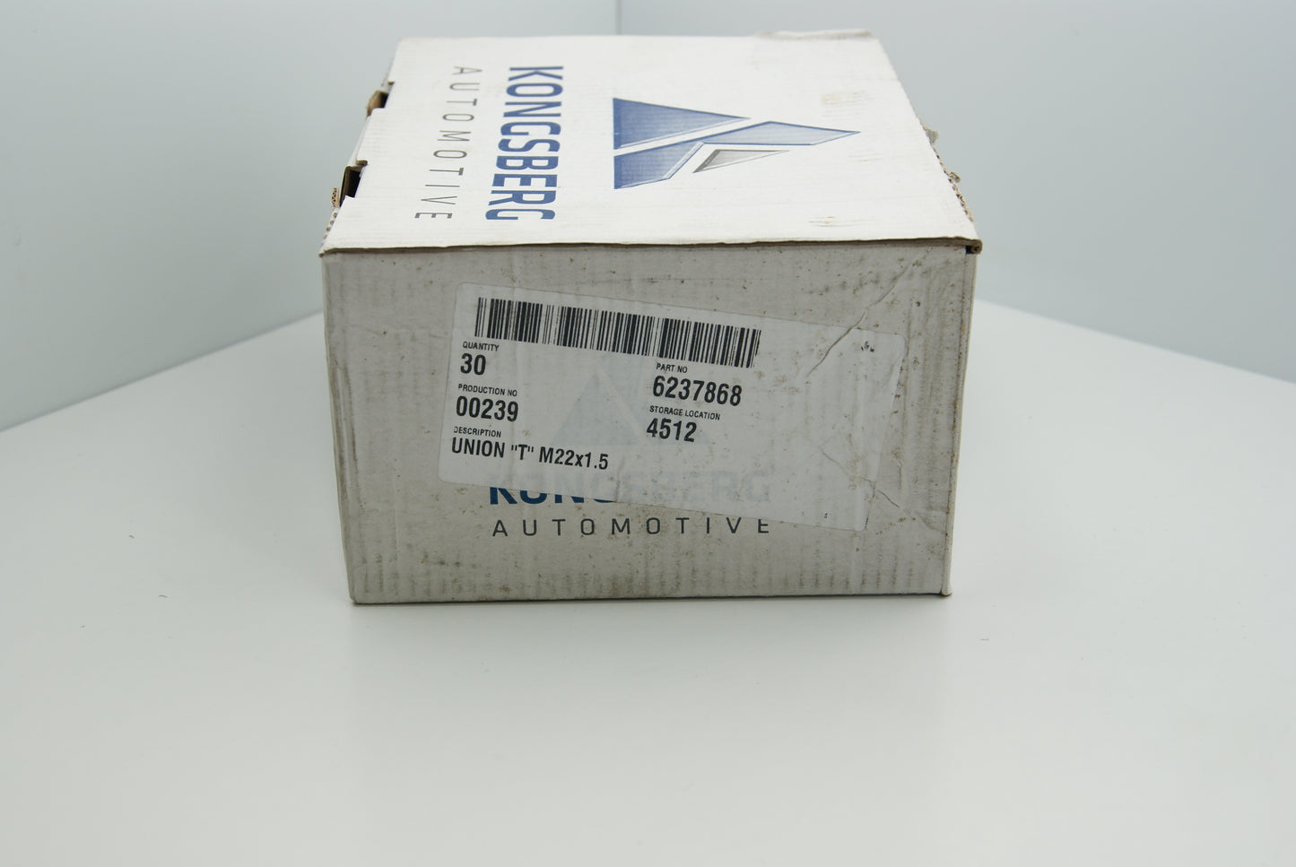 Kongsberg 6237868 UNION T 3 X THREAD M 22 x 1,5  (Request price)