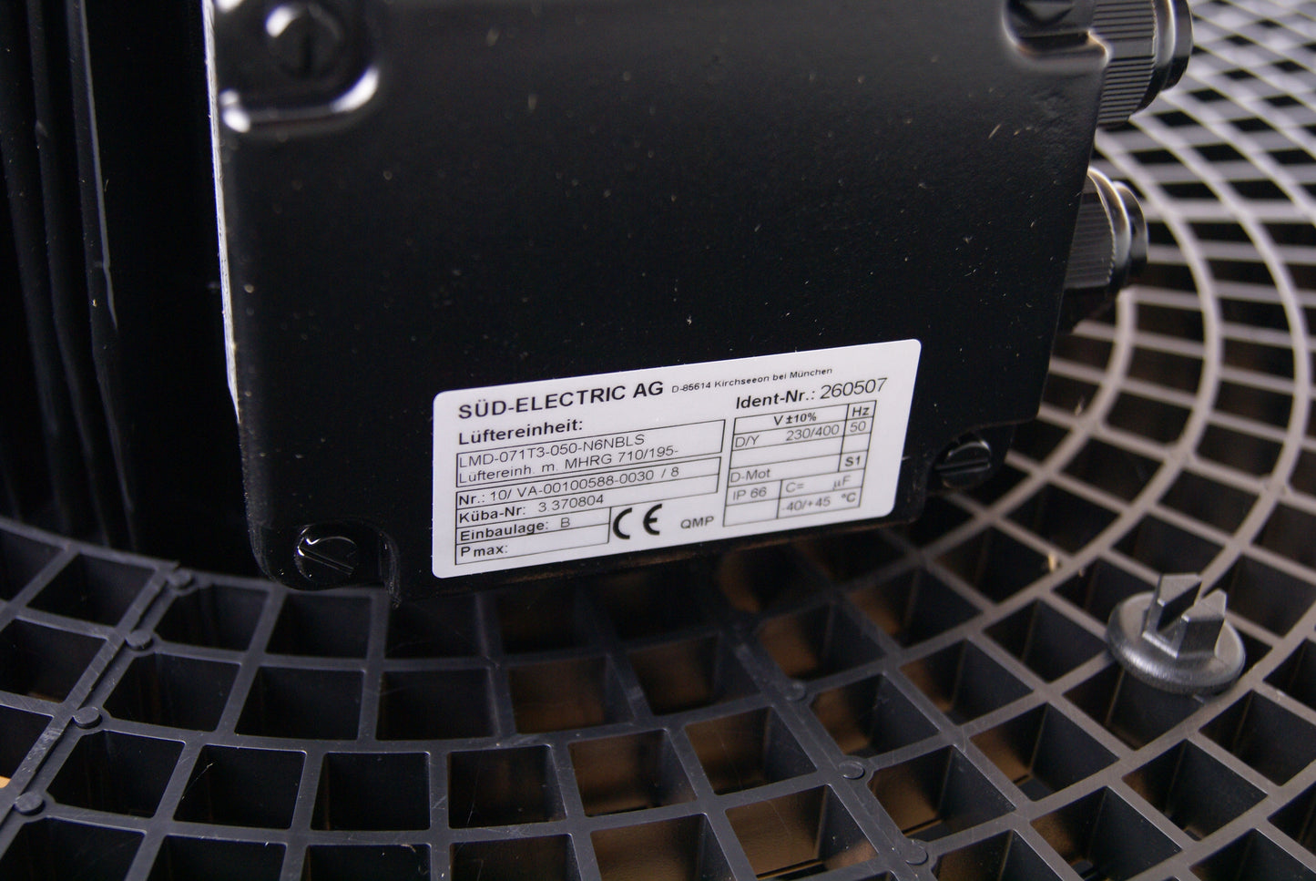 Süd-Electric LMD-071T3-050-N6NBLS, Fan unit with MHRG 710/195, 260507 (Request price)
