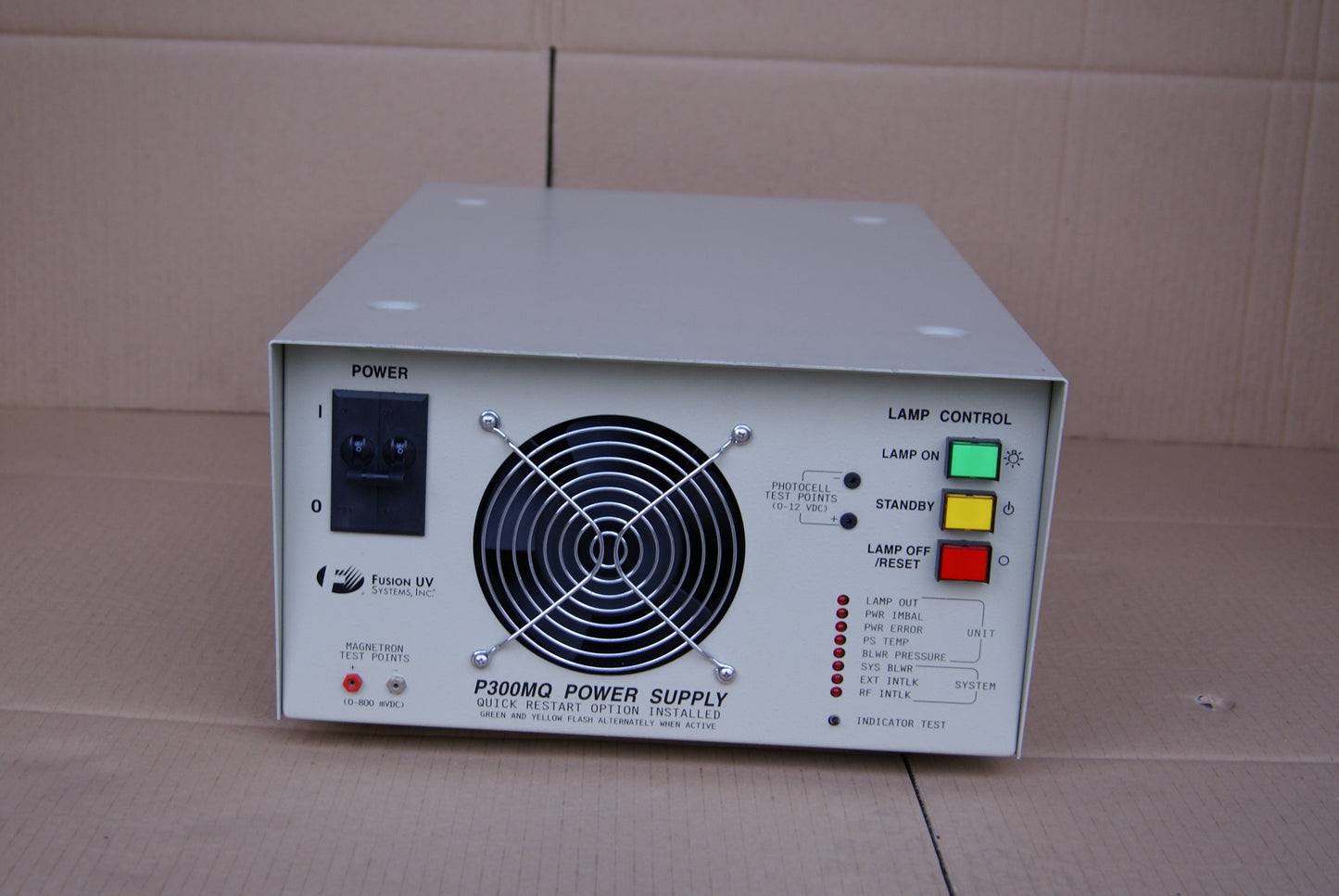 STROMVERSORGUNG Fusion UV P 300 MQ