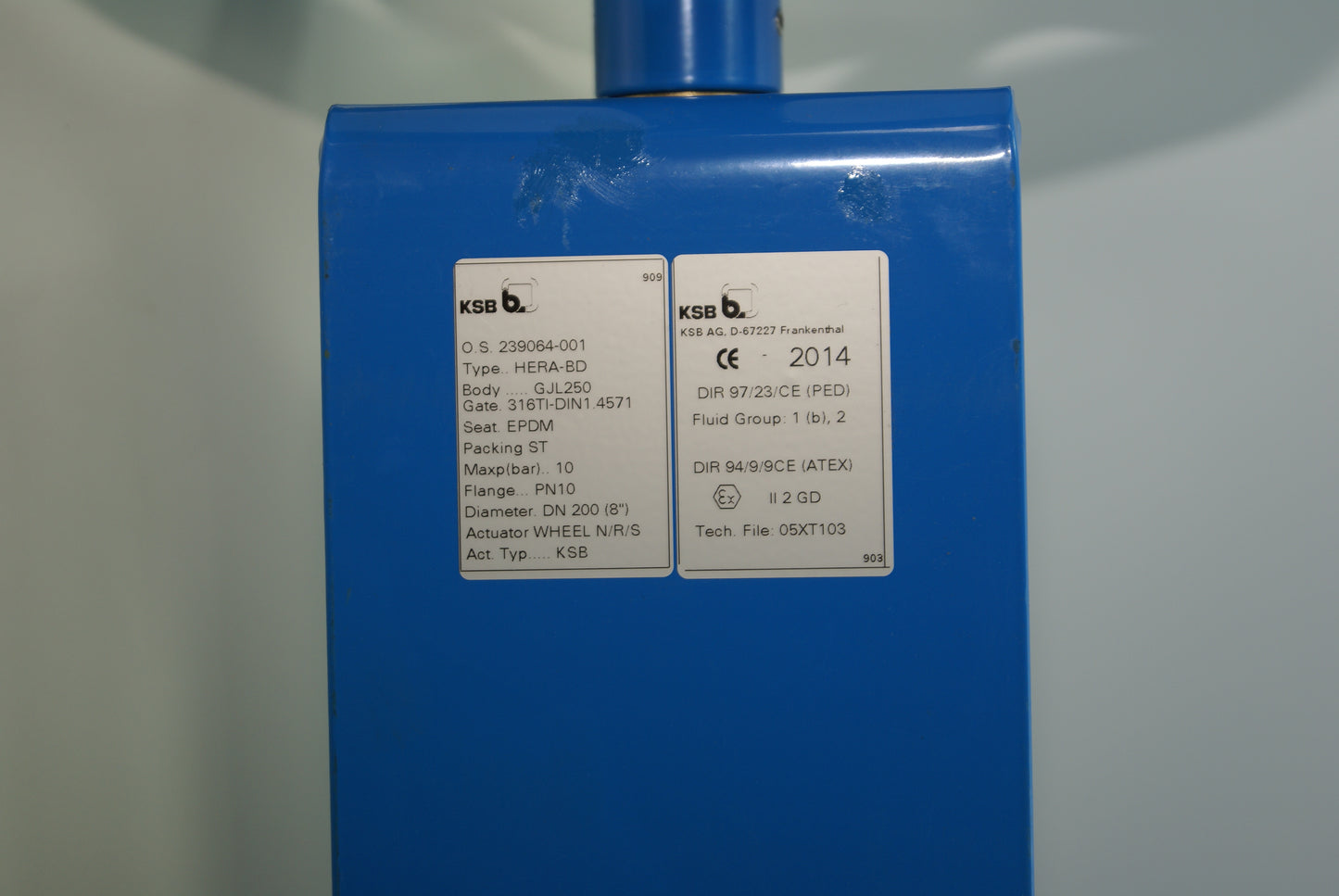 KSB Hera-BD DN 200 V4 PTFE HW, 48269918  (Request price)