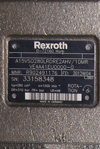 Pump Rexroth R902491176 (Request price)