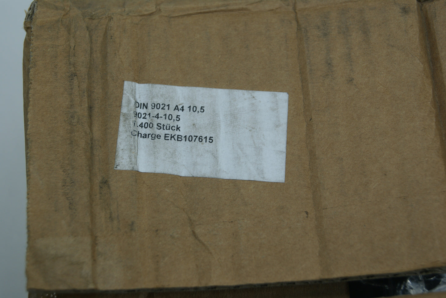 large washer DIN 9021 A4 10,5 galvanized  (Request price)