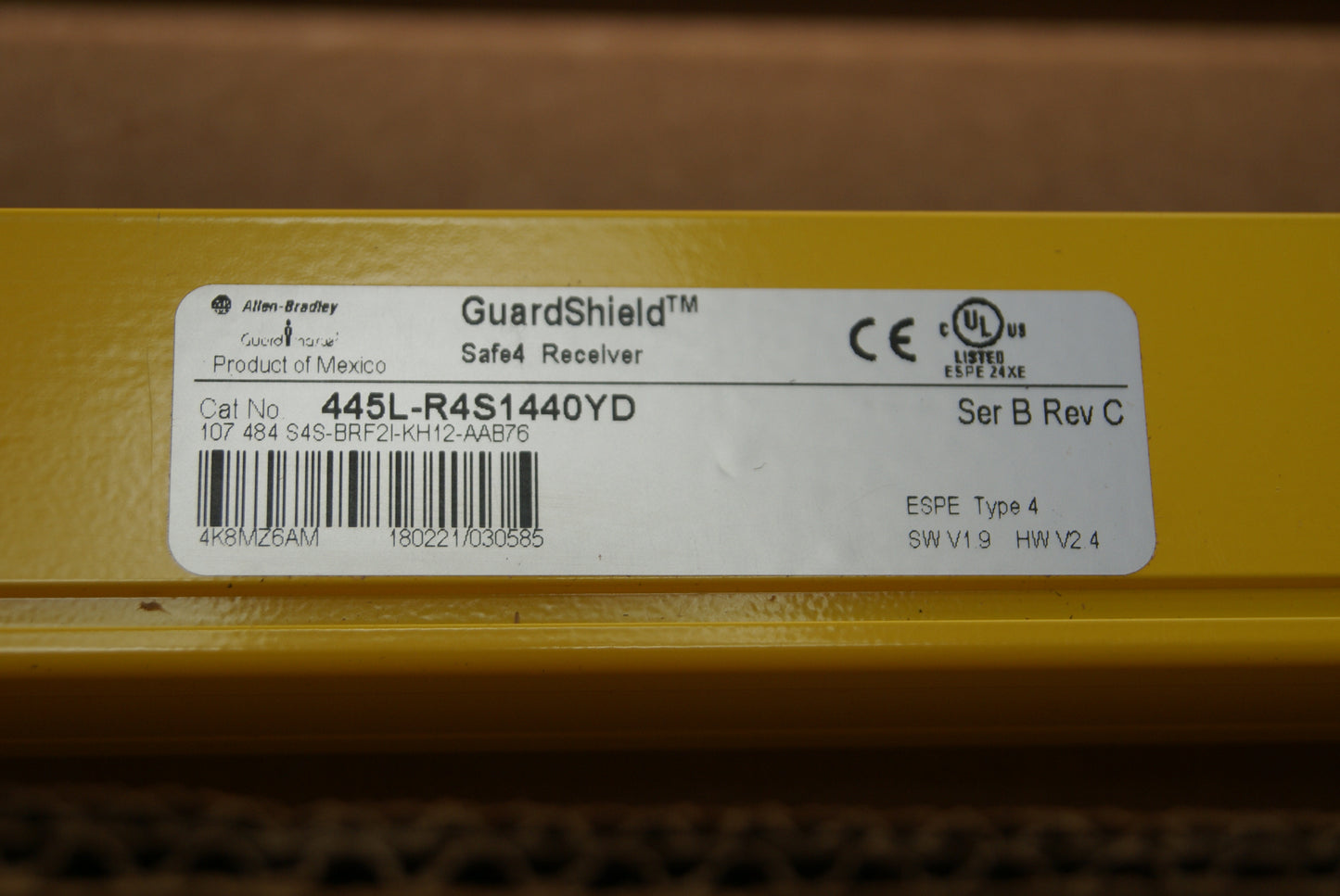 GUARDMASTER SAFE 4 LIGHT CURTAIN  445L-R4S1440YD  (Request price)
