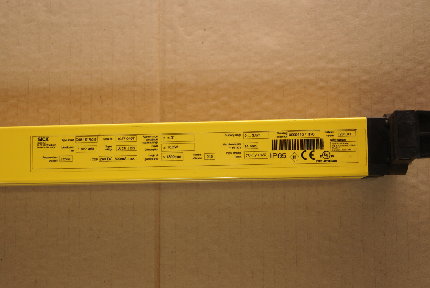 Krank C40E-1801AN310