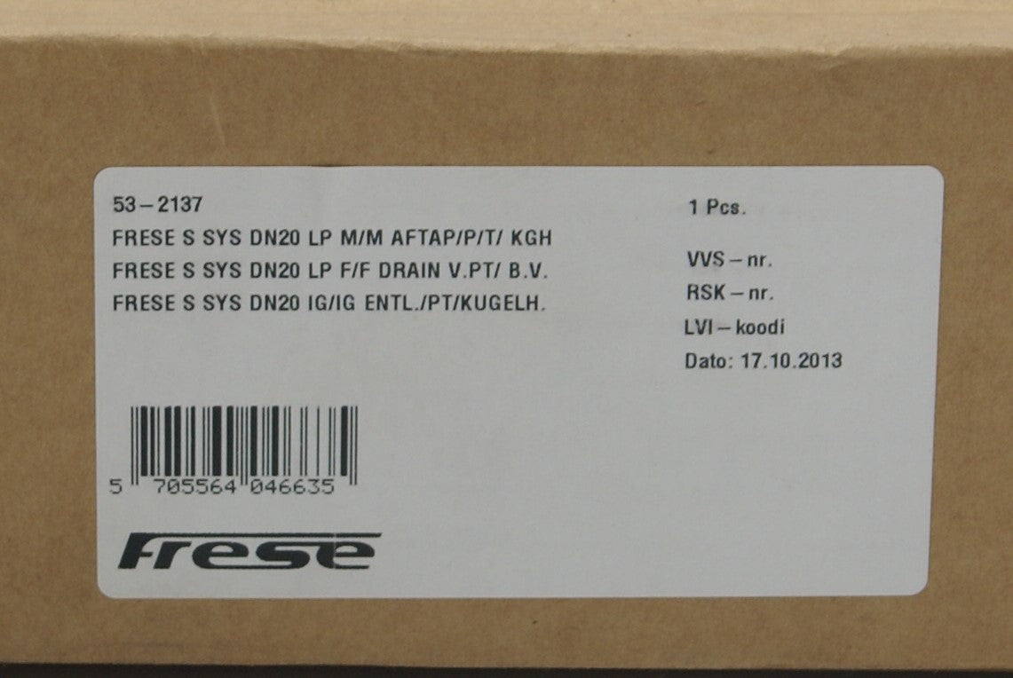 Frese S 53-2137 Energy - saving valves (Request price)