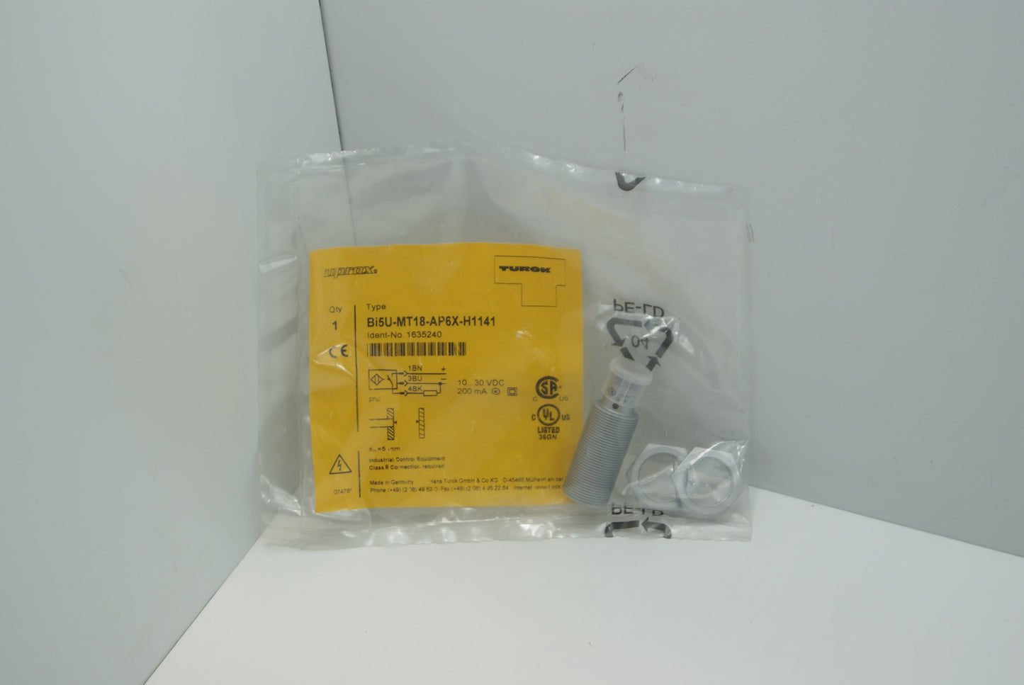 Inductive Sensor Turck BI5U-MT18-AP6X-H1141  (Request price)