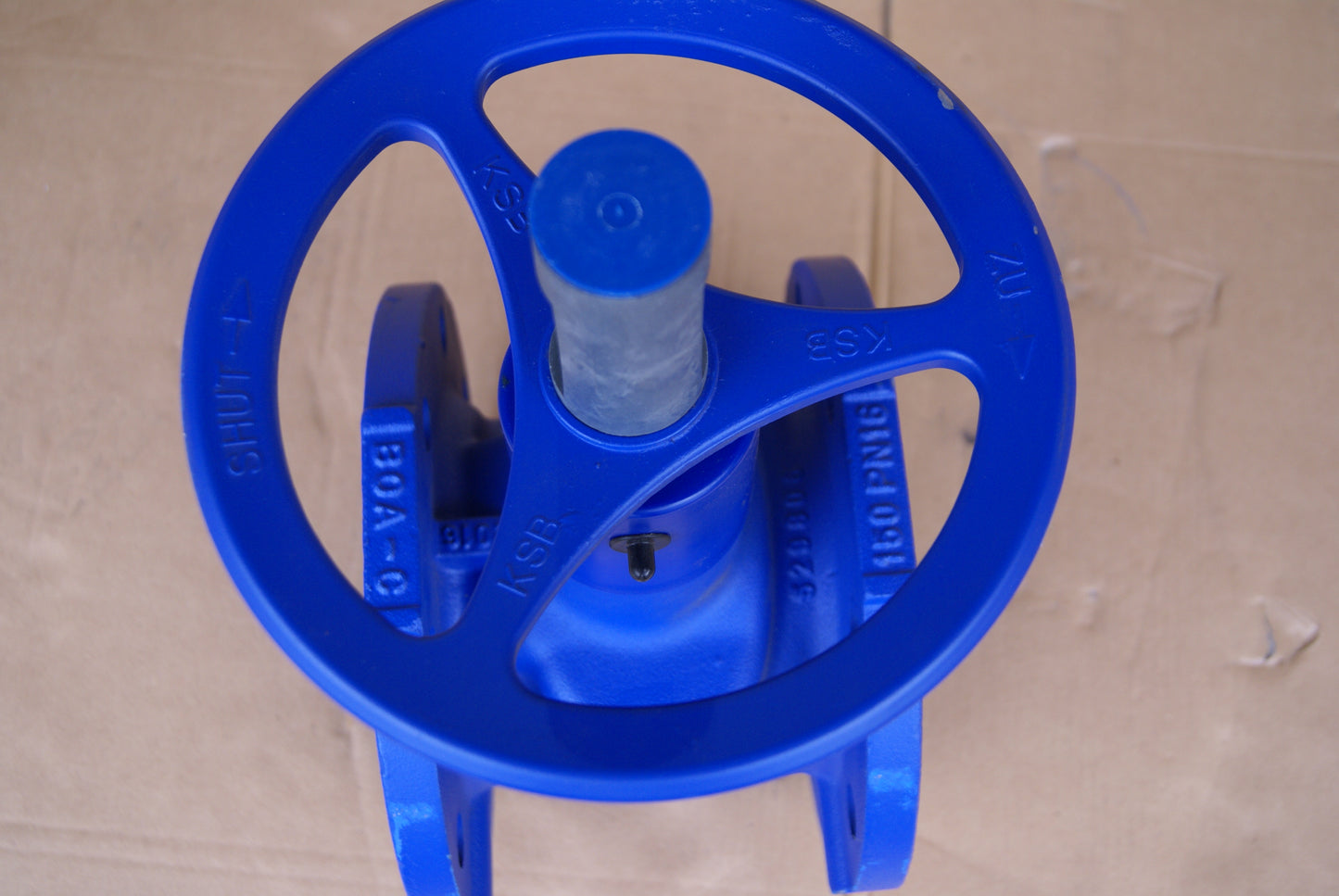 KSB flanged shut-off valve BOA-Compact housing JL1040, PN 16 DN 150  (Request price)