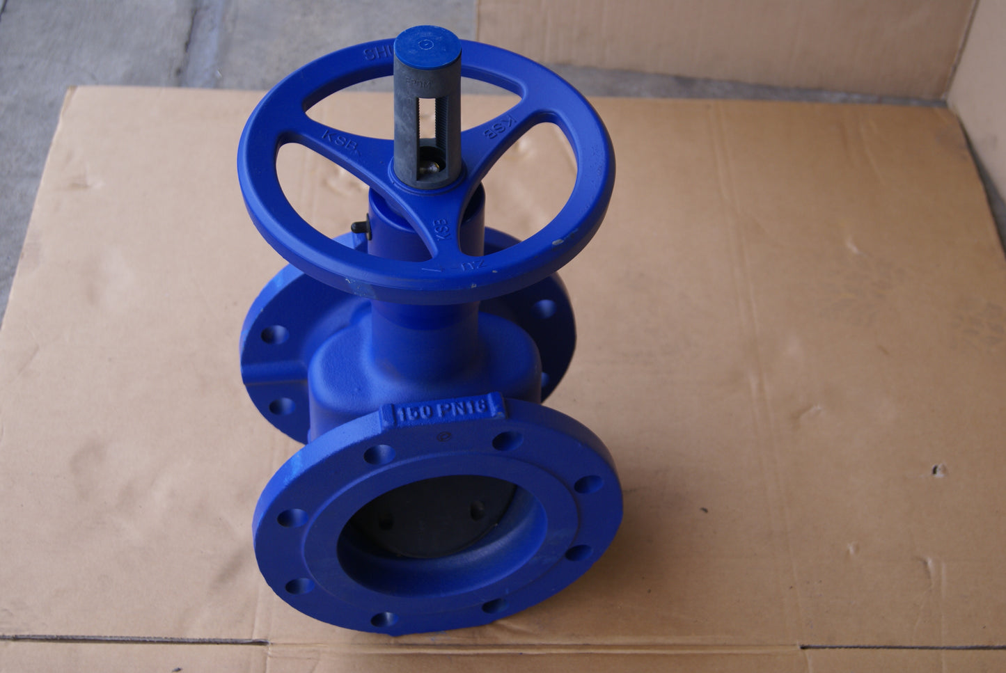 KSB flanged shut-off valve BOA-Compact housing JL1040, PN 16 DN 150  (Request price)