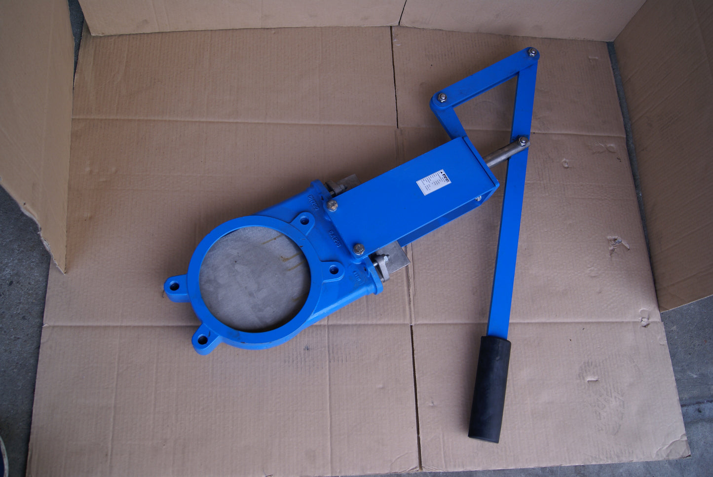 Flat slide valve with flange connection from AKO L20P DN200 PN10  (Request price)