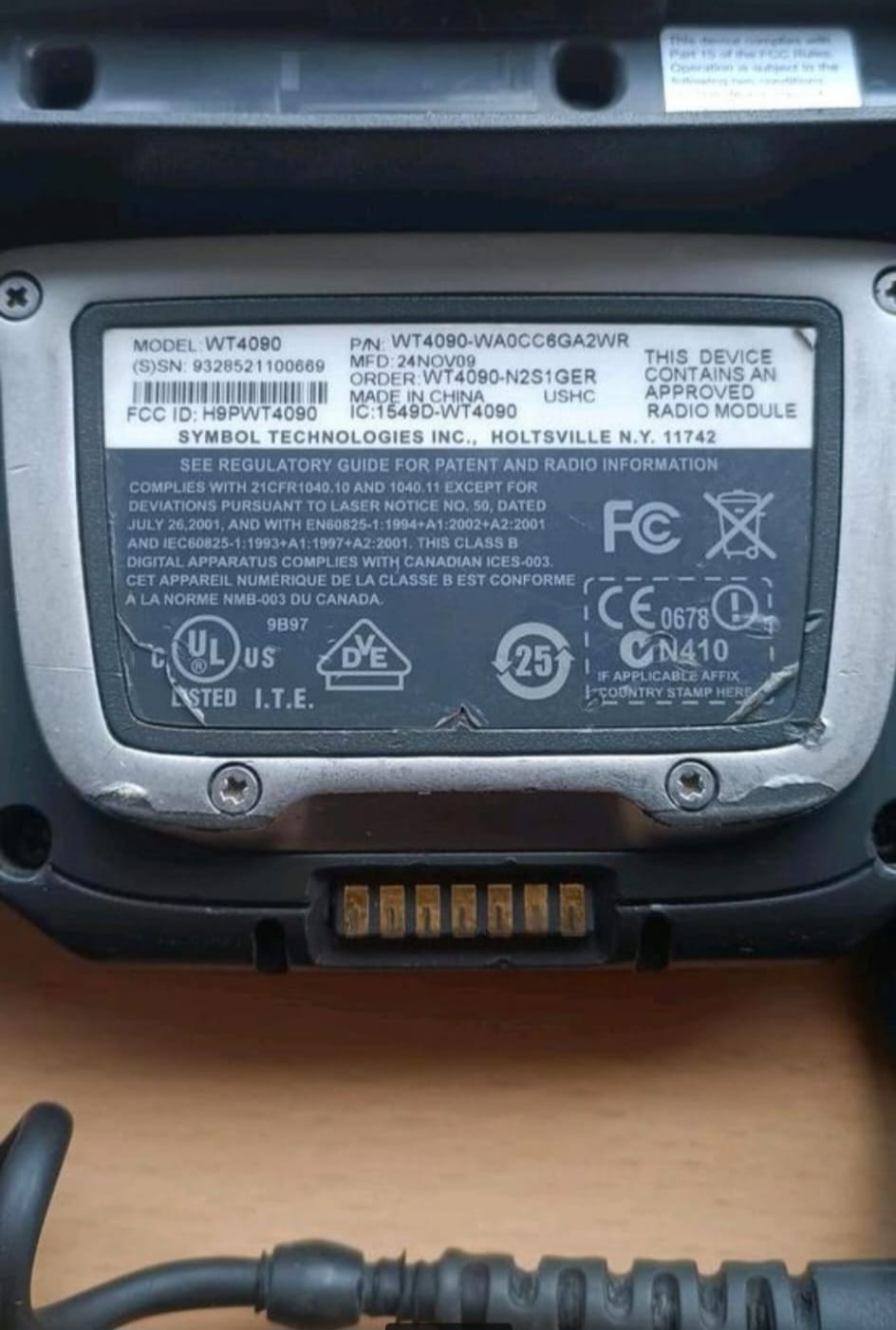 Motorola WT41N0-N2H27ER Wearable Terminal Touch Screen + Ring Scanner (Request price)