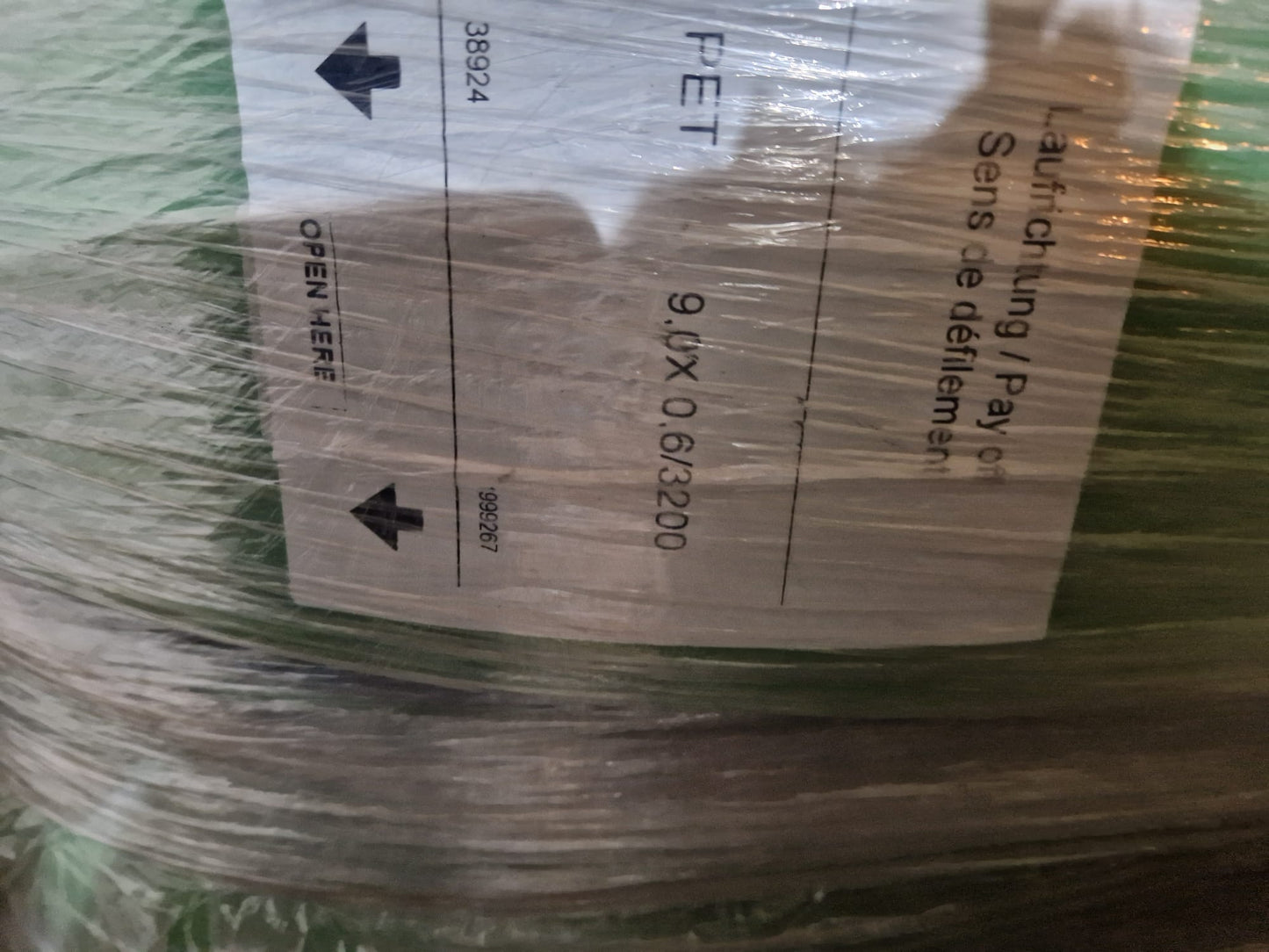 POLYESTER STRAPPING - TYCOON® HighTension PET 9-2M200 OGN HT 3200/6,60/48 neutr (Request price)