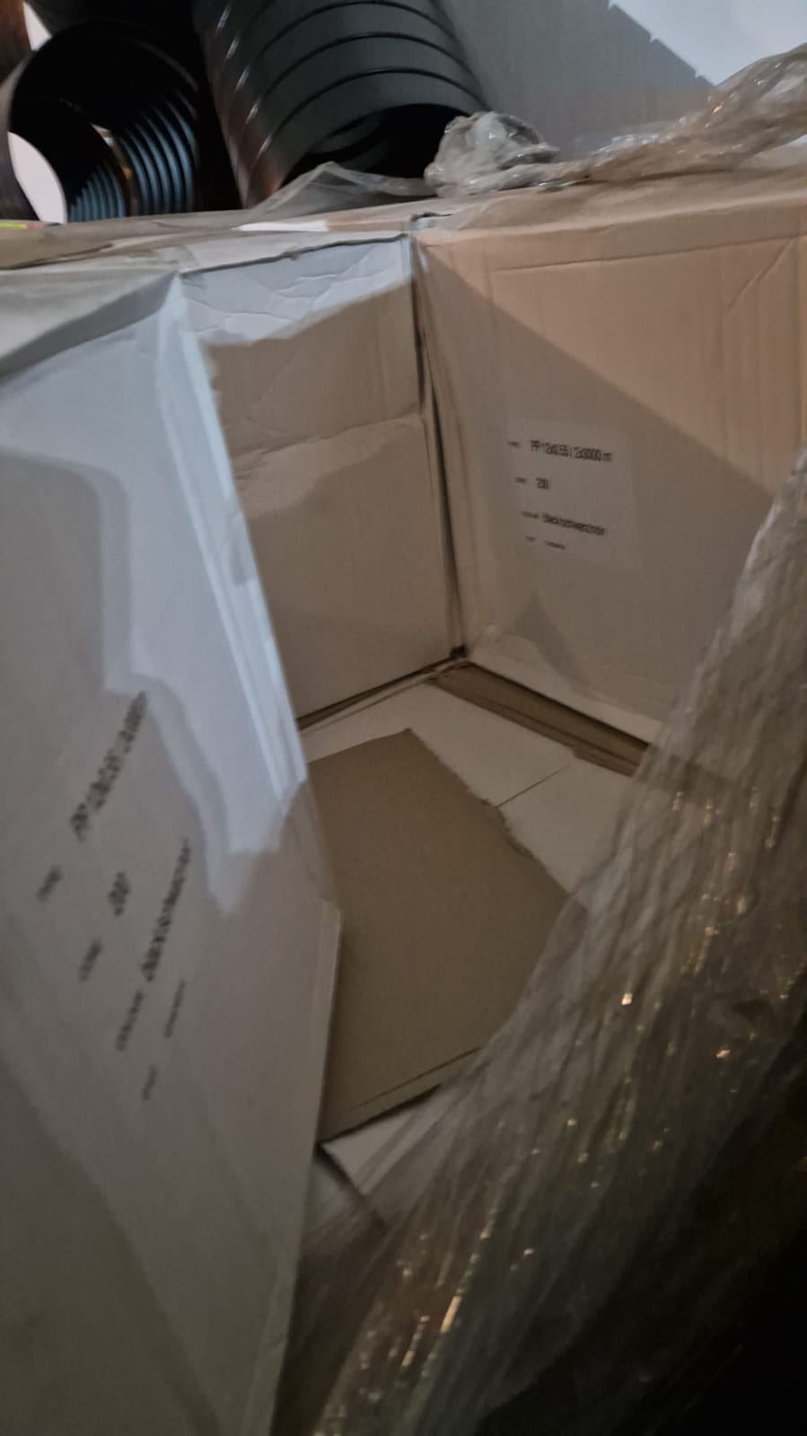Packing tape PP 12 x 0.55 / 2 x 3000m; black (Request price)