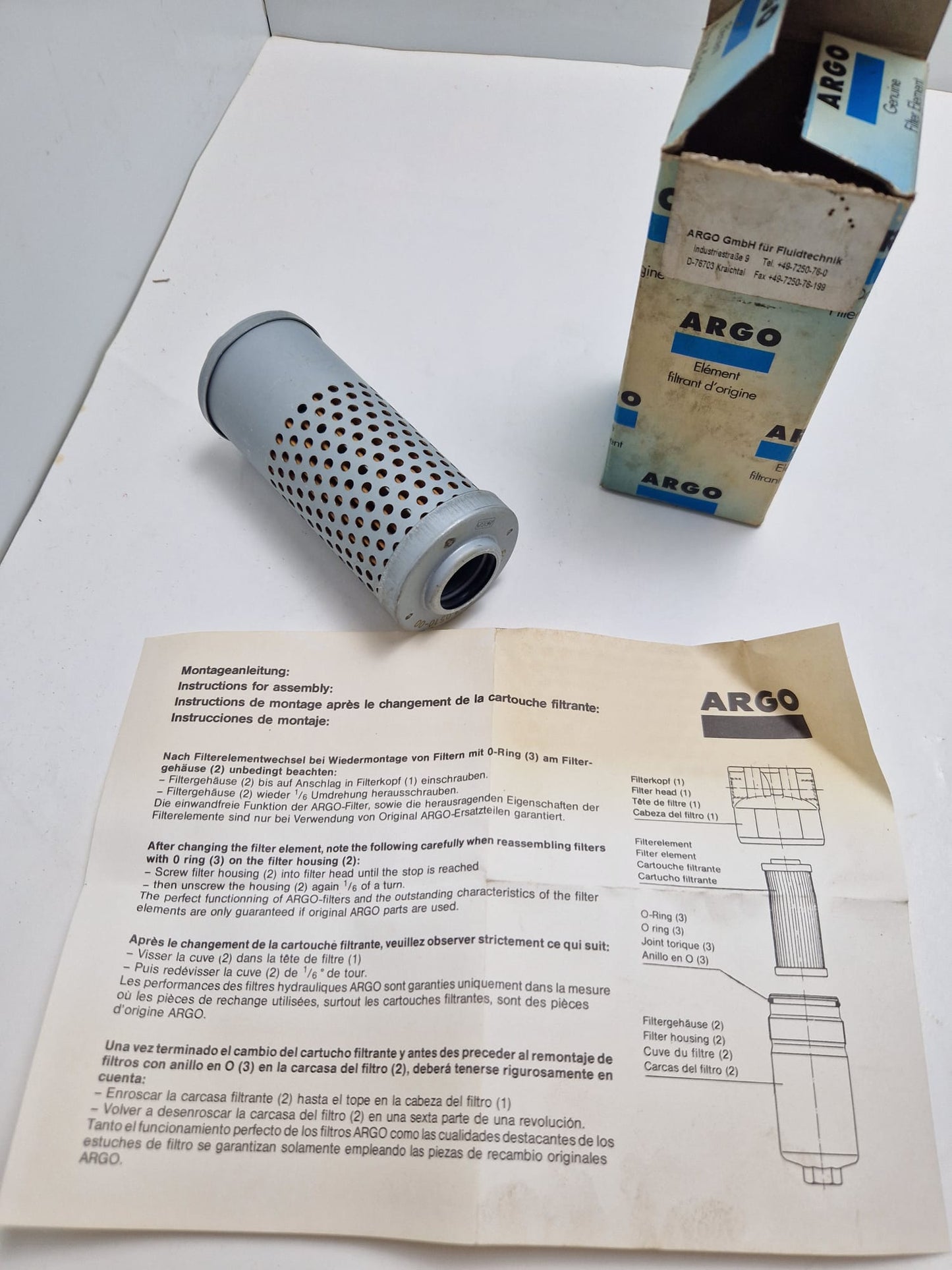 Hydraulic Filter P3.0510-00 Argo  (Request price)