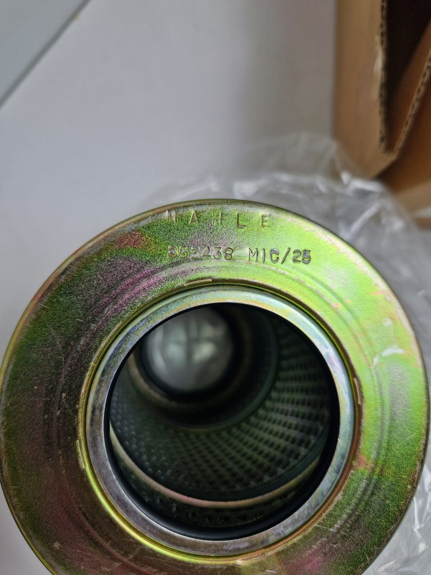 Hydraulic Filter Element Mahle 352438 MIC/25, 852 438 KI8 25 NBR, 768.691.9 (Request price)