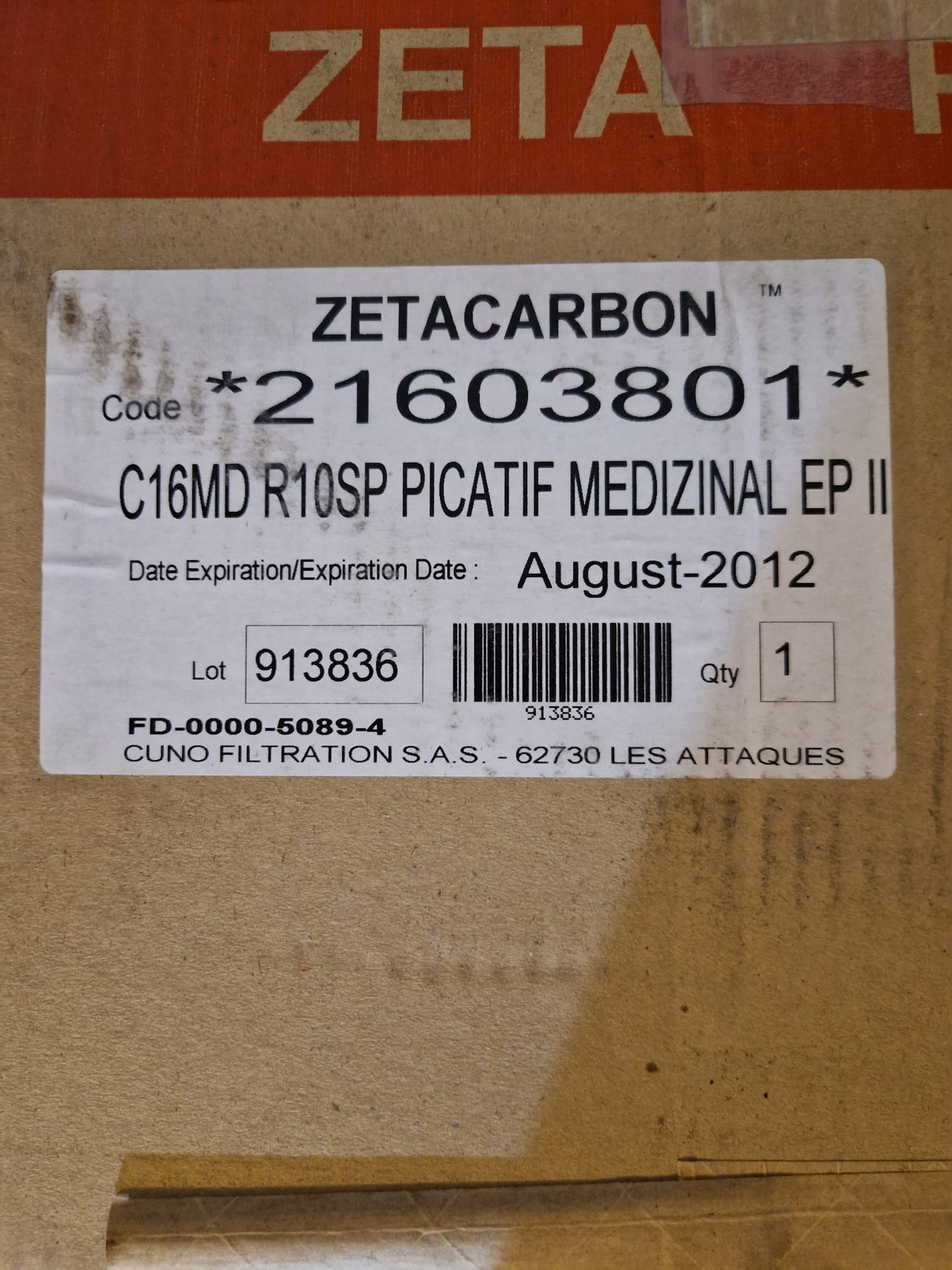 CUNO FD-0000-5089-4 (913836) C16MD R10SP PICATIF MEDIZINAL EP II (Request price)