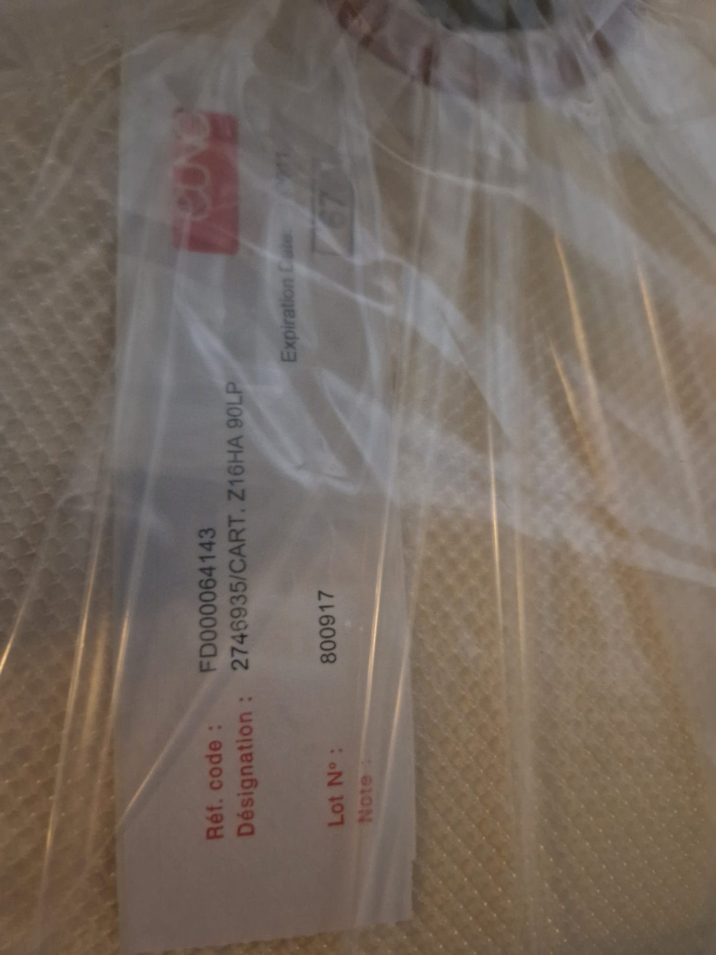 ZETA PLUS Z16HA 90LP filter FD000064143  (Request price)