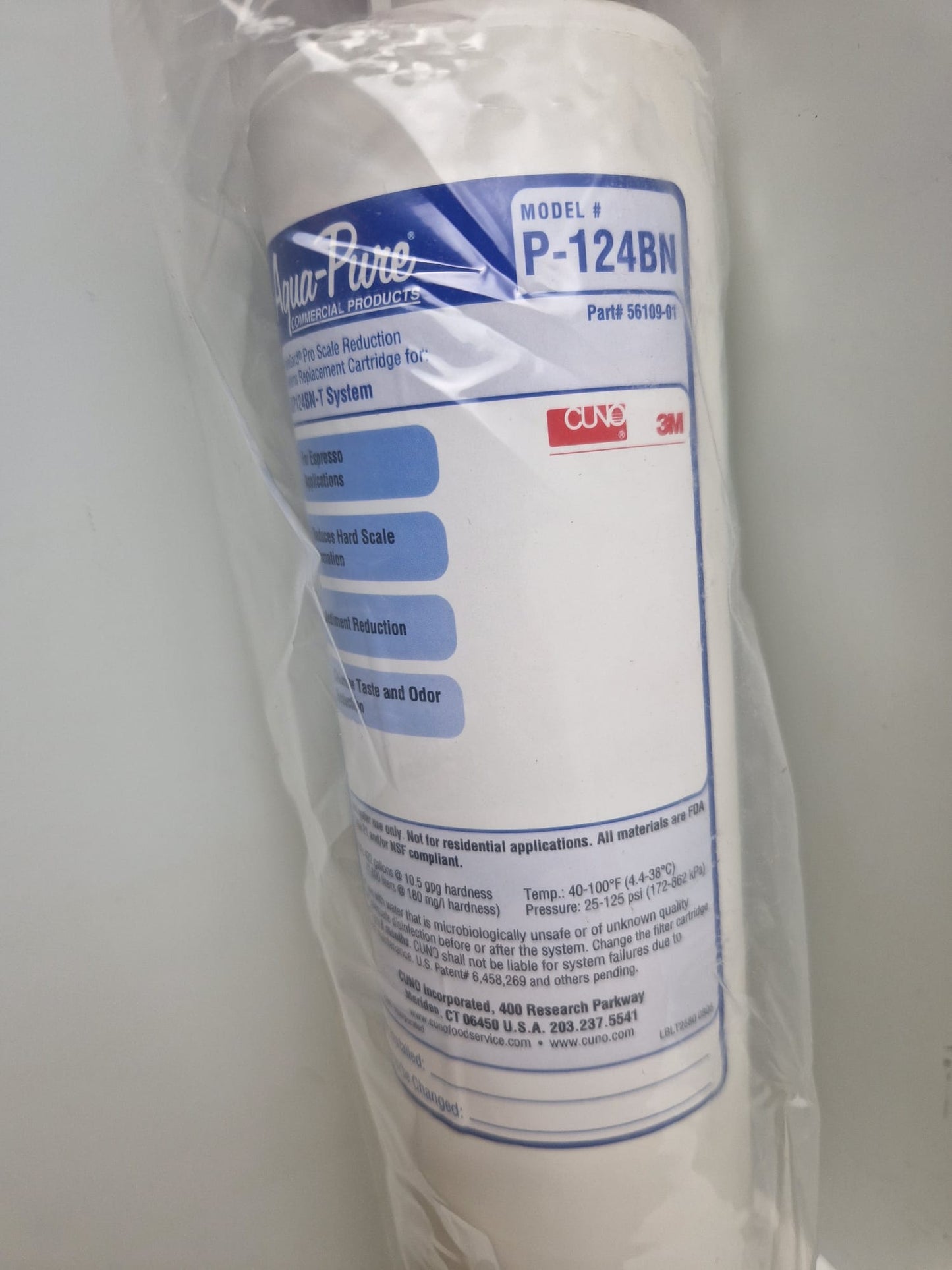 Single Cartridge Systems Filtration SGP124BN-T (Request price)