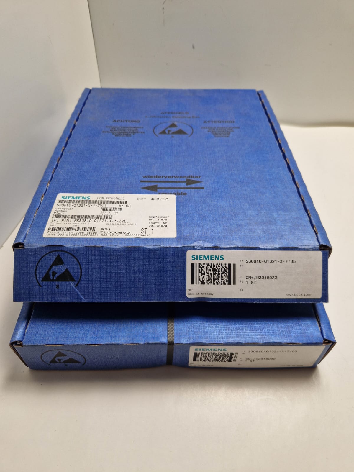 Siemens WITH Bruchsal S30810-Q1321-X-*-ZVLL M: BD (Request price)