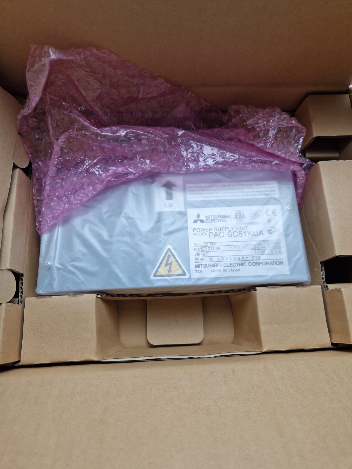 Power supply PAC-SC51KUA-J (Request price)