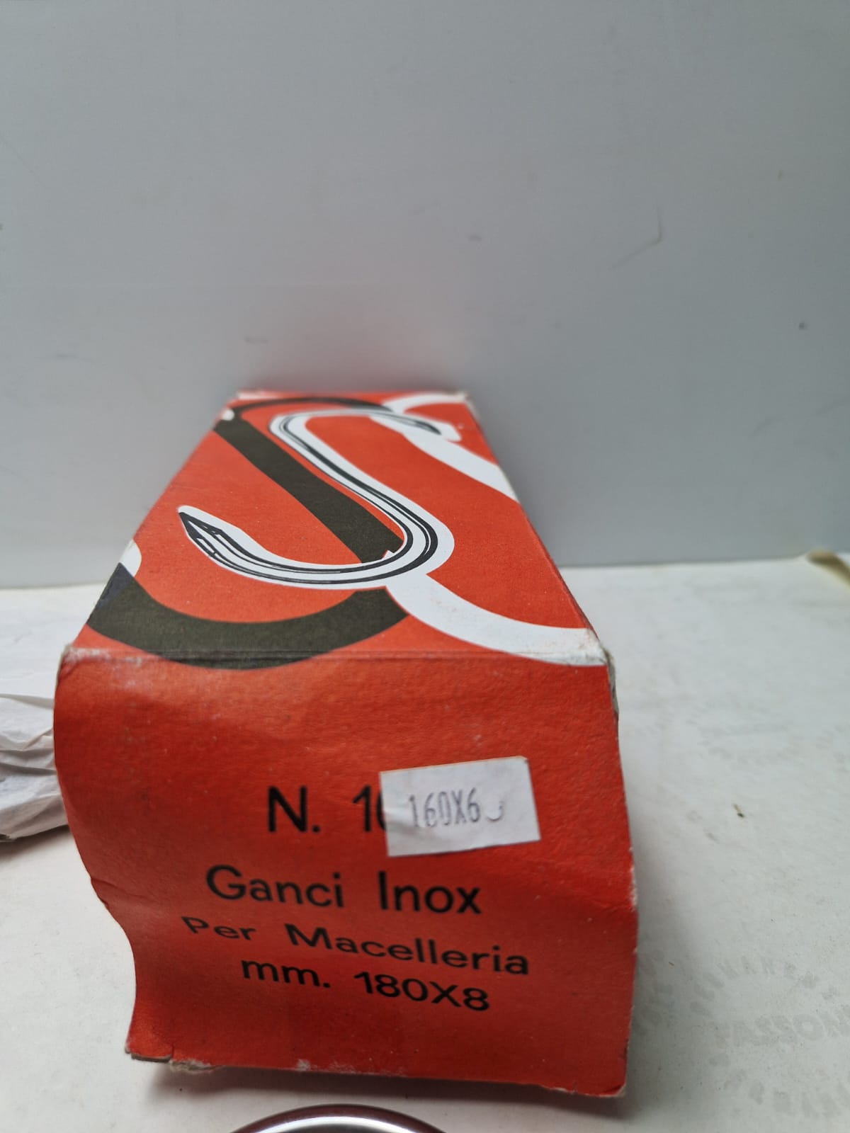 Stainless Steel Hooks For Butchers mm. 160X6 (Request price)