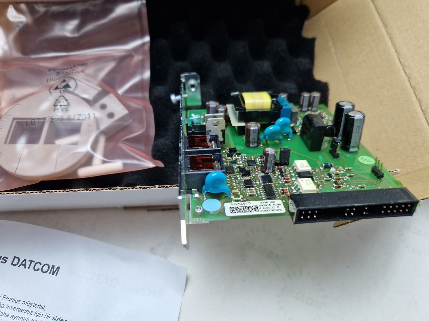 Fronius DATCOM -Card retrofit 4,240,001,Z  (Request price)