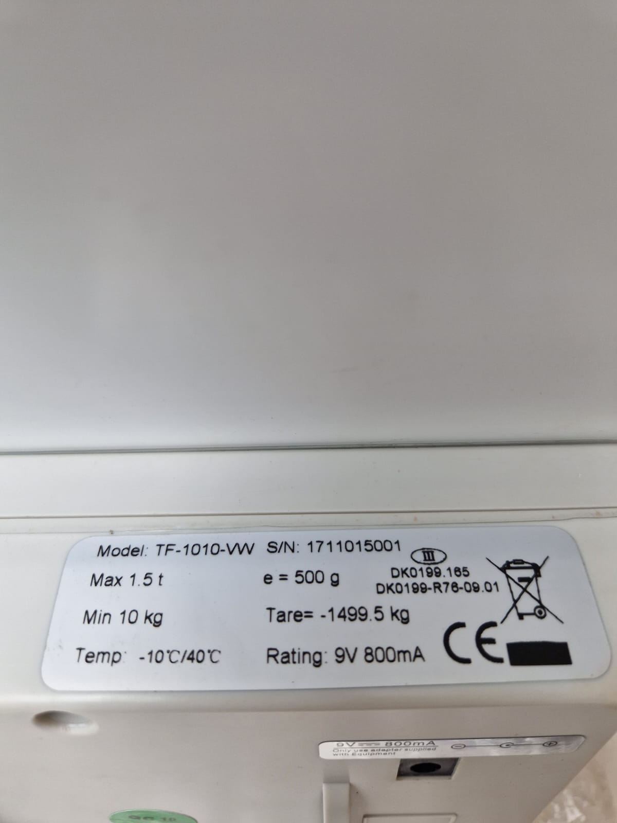 Weighing Indicator TF-1010-VW  (Request price)