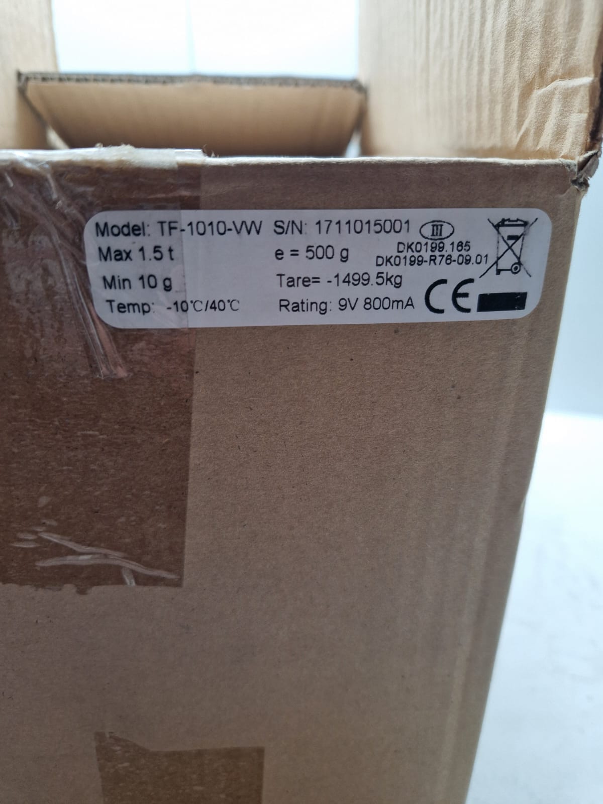 Weighing Indicator TF-1010-VW  (Request price)