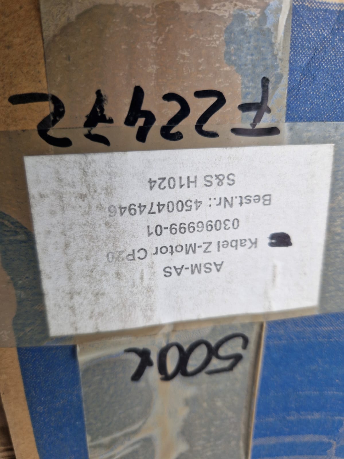 Kabel Z-Motor CP20 ASM-AS  03096999-01  (Request price)