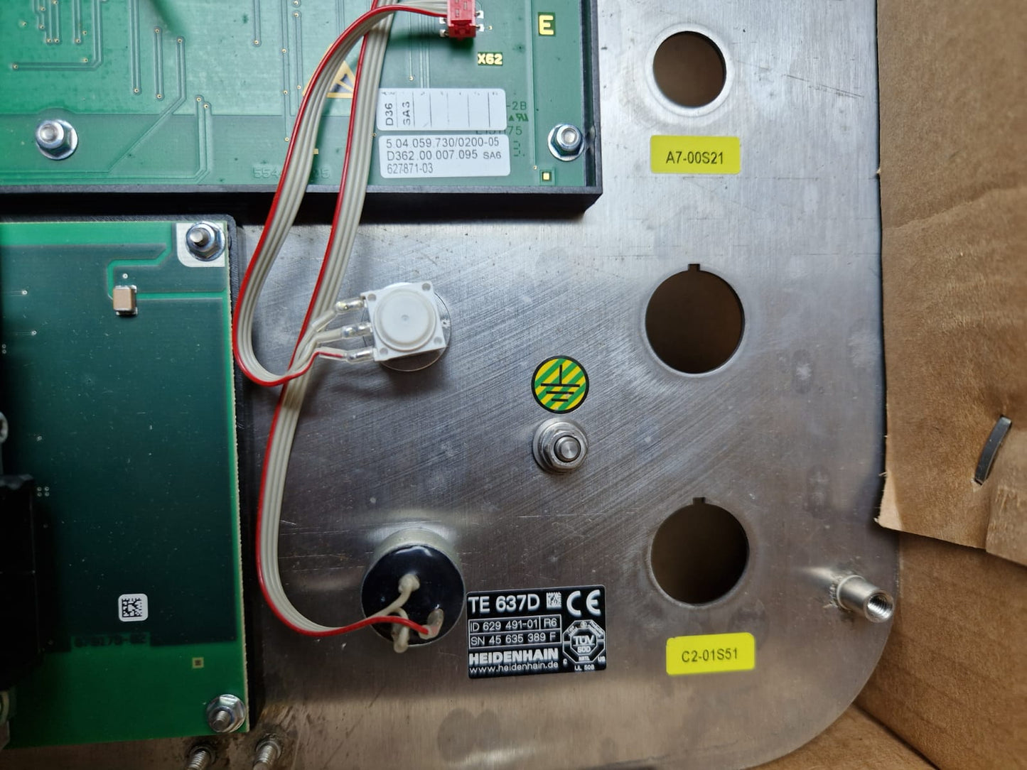 Heidenhain Control panel TE 637D ID 629491-01 (R6) (Request price)