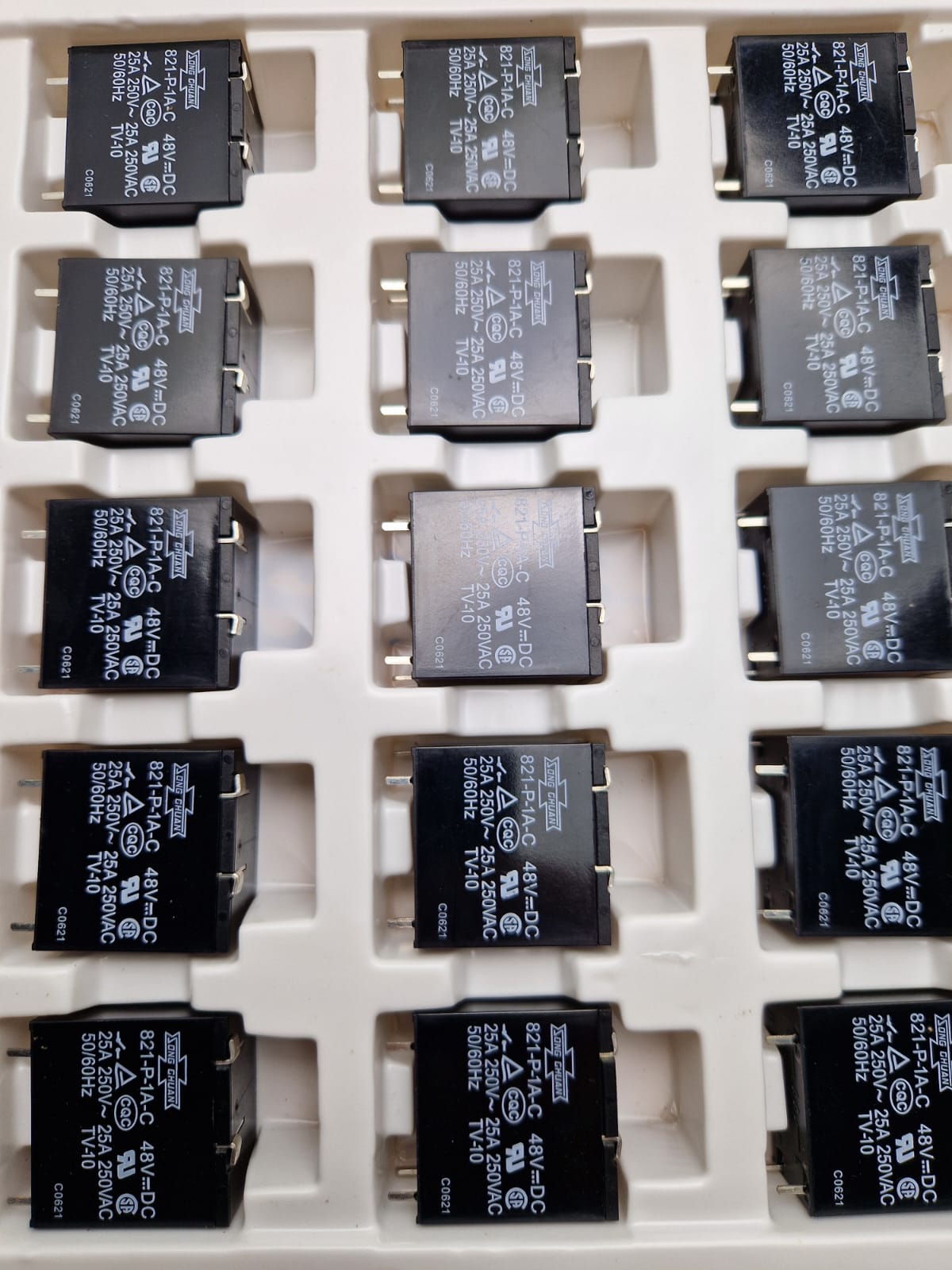 Song Chuan 821-P-1A-C 48 VDC Electromechanical Power Relay (Request price)