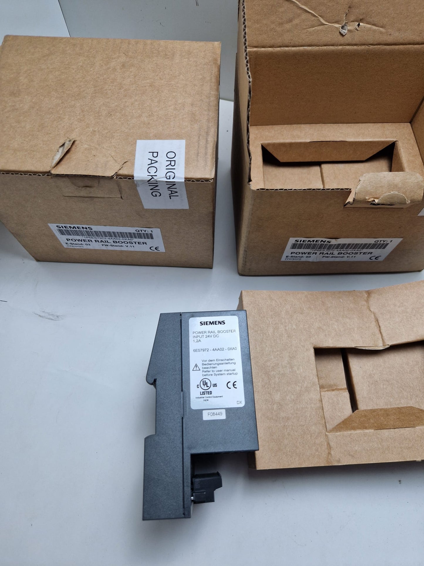 Power Schienen Booster 6ES7972-4AA02-0XA0 Siemens (Request price)