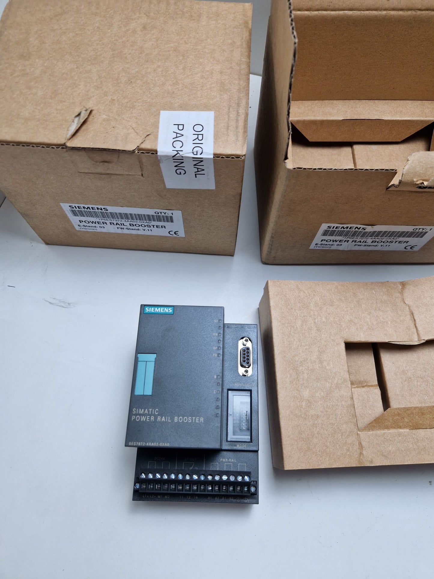 Power Schienen Booster 6ES7972-4AA02-0XA0 Siemens (Request price)
