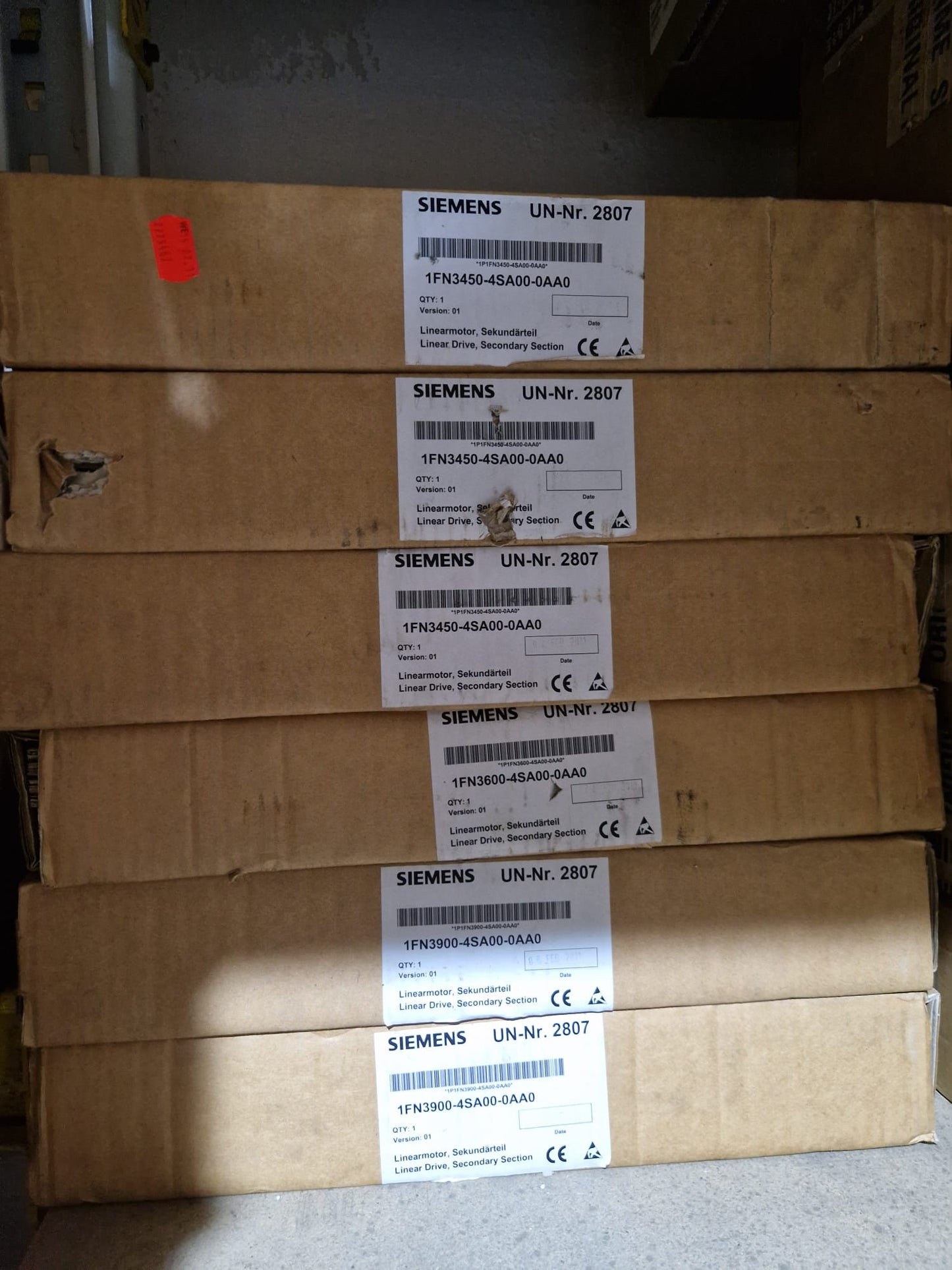 Siemens 2807 Linear engine 1FN3450-4SA00-0AA0 (Request price)