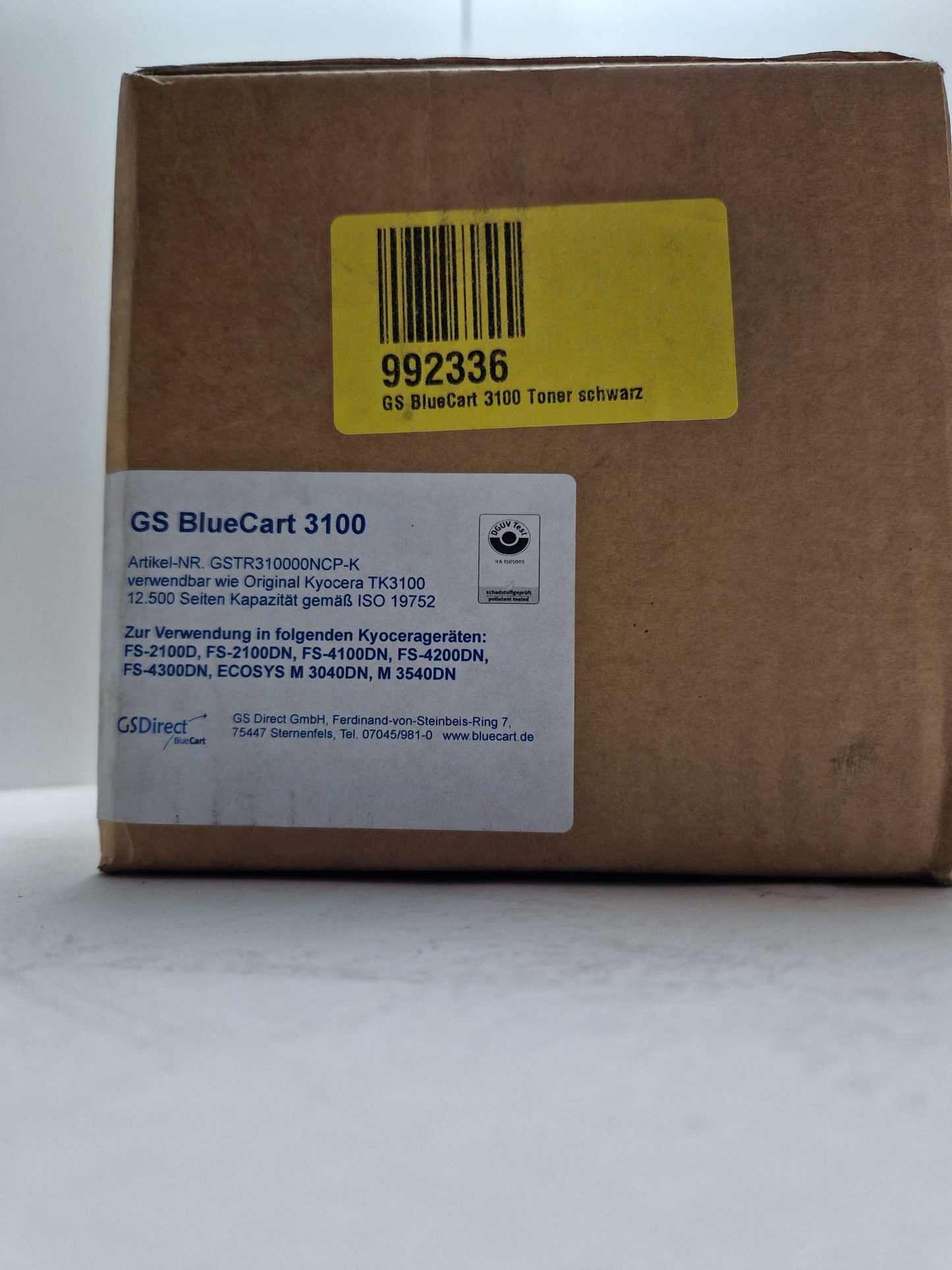 GS BlueCart 3100 for Kyocera FS 2100D TK-3100 (Request price)