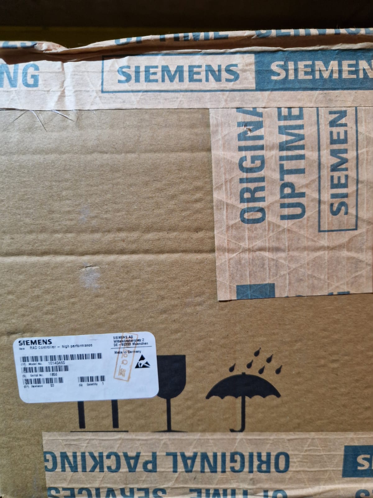 Siemens High Performance Rad Controller - 10140460 (Request price)