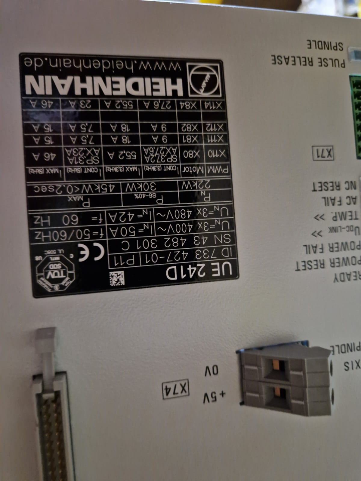 Heidenhain UE 241D ID 733427-01  (Request price)