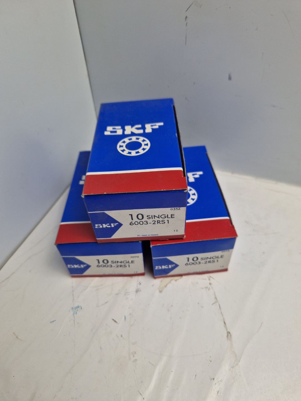 SKF W6003-2RS1 Deep groove ball bearings made of stainless steel with integrated sealing (Request price)