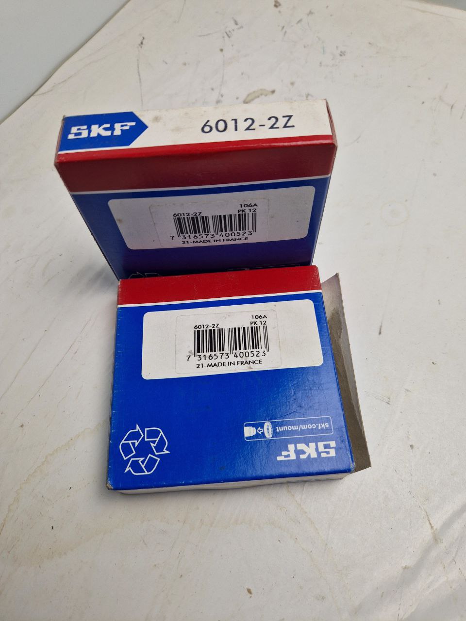 SKF 6012-2Z Deep groove ball bearing with seals or shields (Request price)