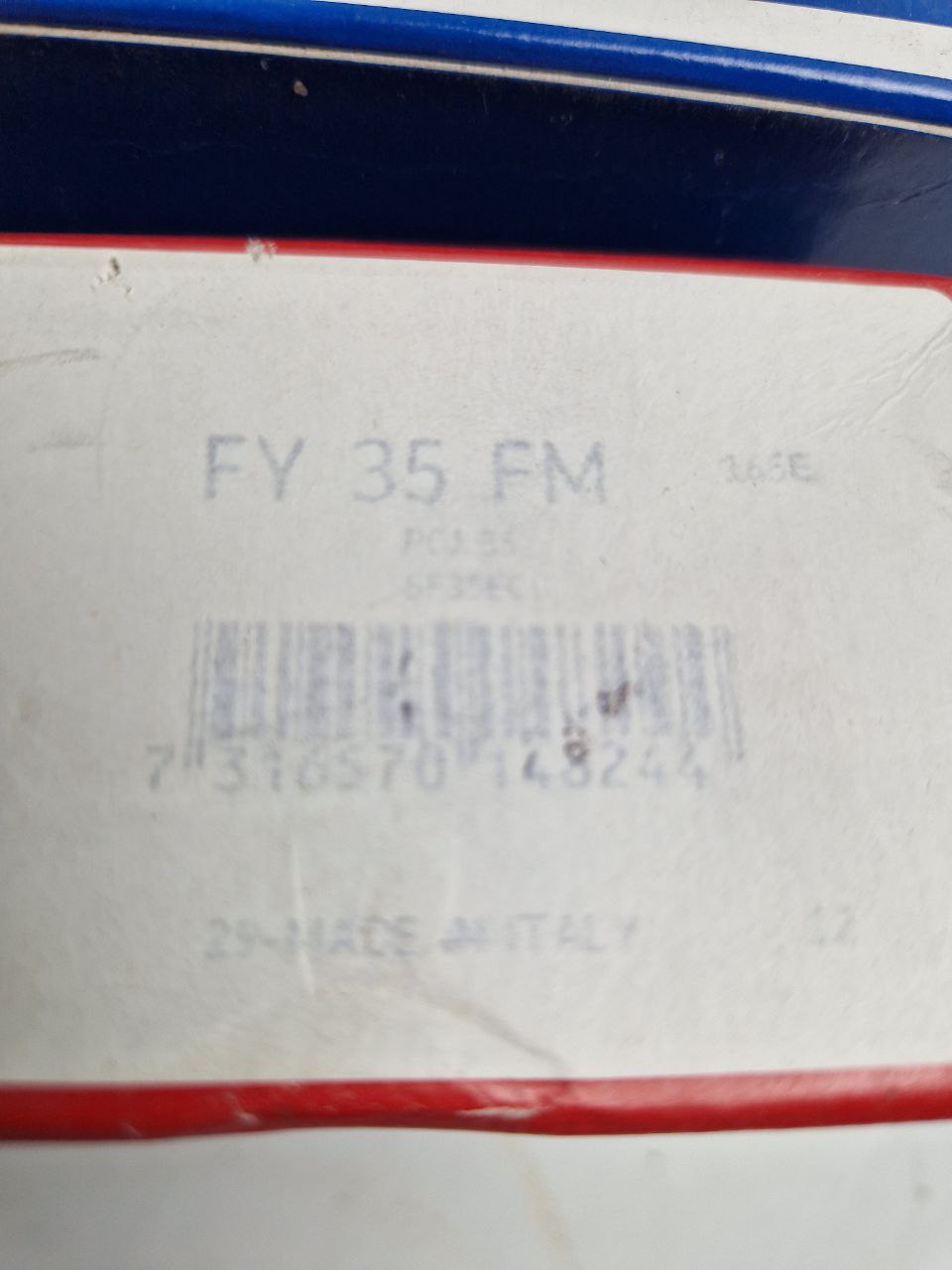 SKF FY 35 FM Square flanged ball bearing unit with eccentric locking, cast iron housing (Request price)