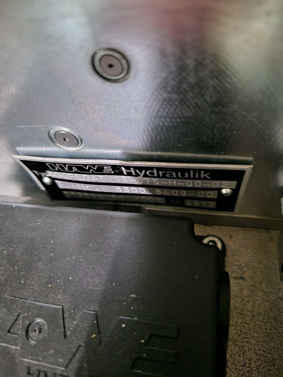 HAWE  Hydraulikaggregat Typ 13-075-H-00-02  (Request price)