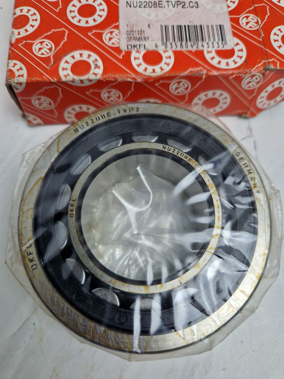 Radial cylindrical roller bearing DKFL NU 2208 E.TVP2.C3 (Request price)