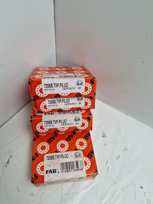 FAG 7206B.TVP.P5.UO Angular contact ball bearings  (Request price)