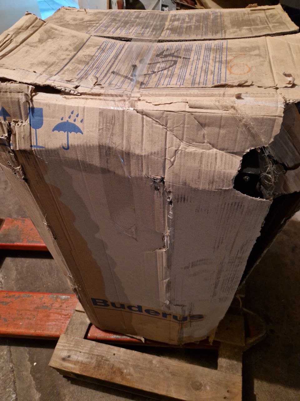 Buderus gas heating insert H 204 - 9,5/M EG-E  (Request price)